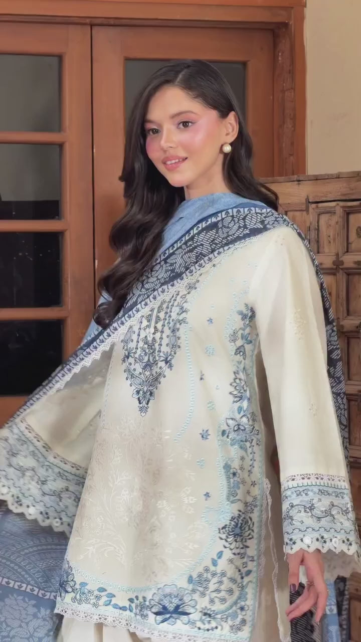 Embroidered Satin Rayon Kurta with Farshi Palazzo & Printed Dupatta Set – Party Wear